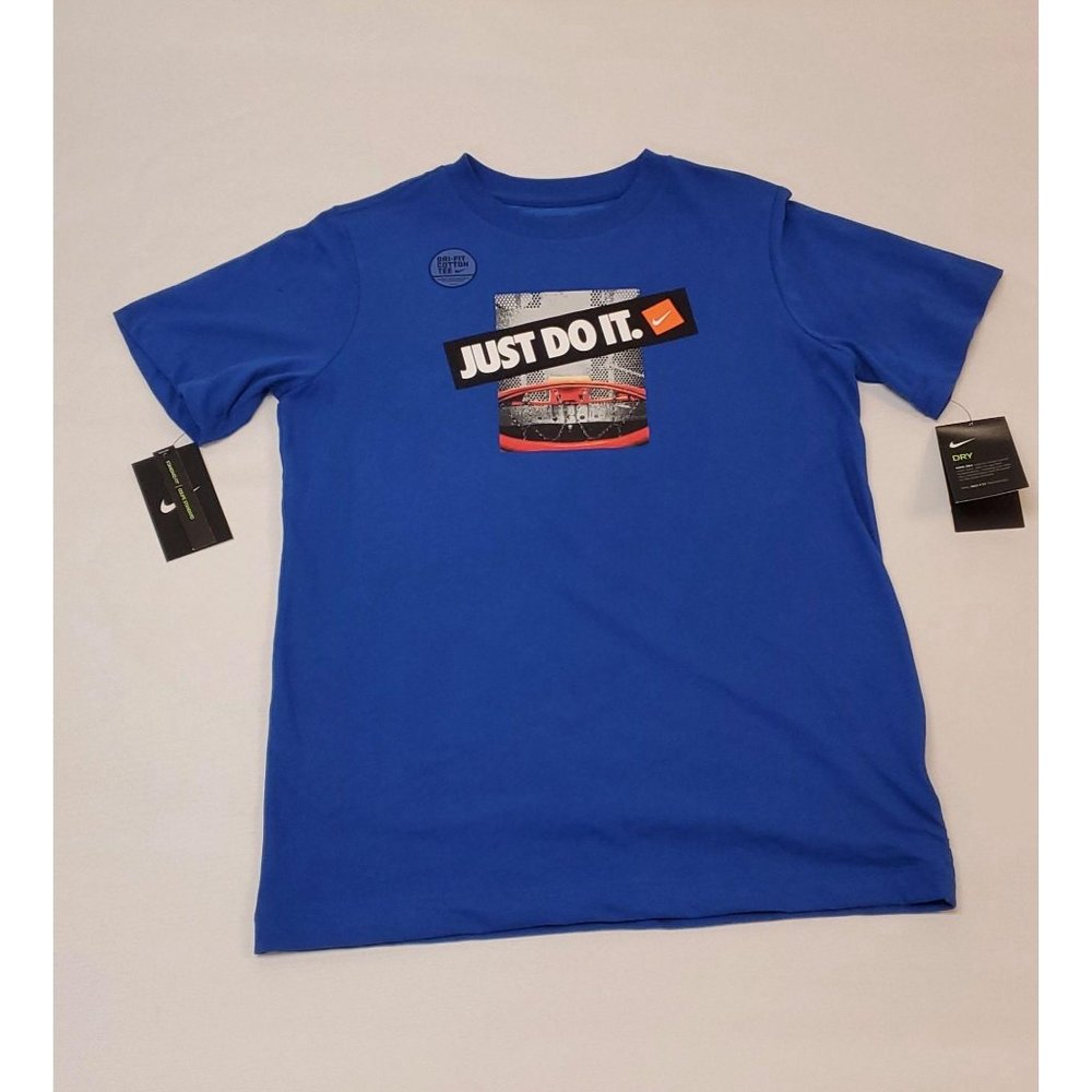 Nike Boys Dri-fit Basketball Graphic T-Shirt - Picture 2 of 2